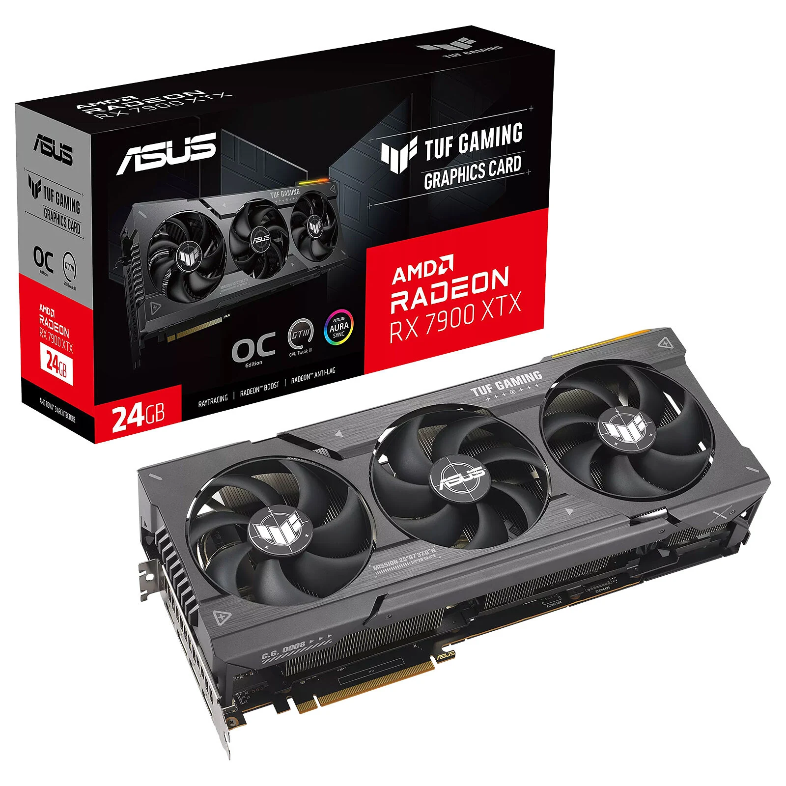 AMD Radeon RX 7900 XTX — 24 Go GDDR6