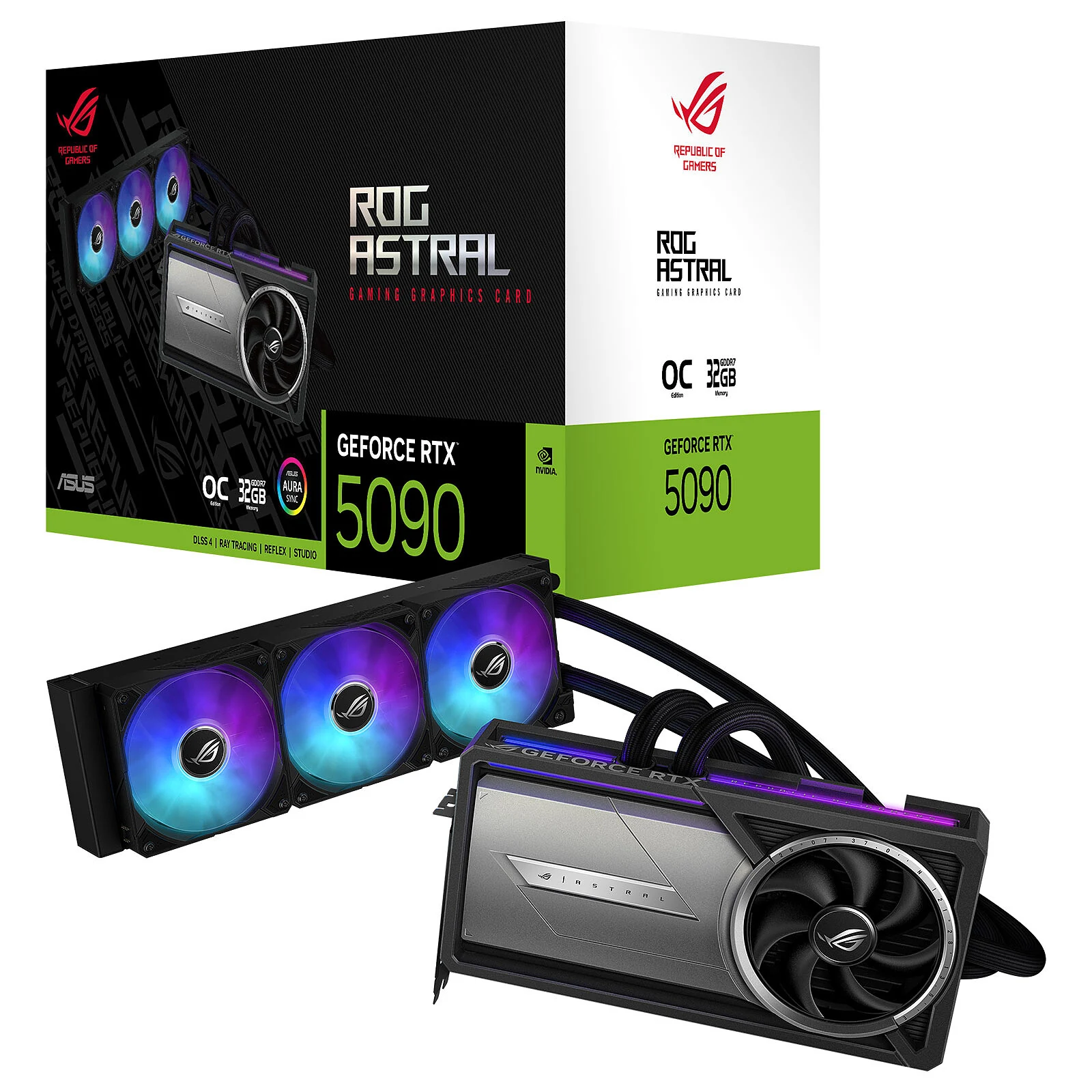 ASUS ROG Astral LC GeForce RTX 5090 OC — 32 Go GDDR7
