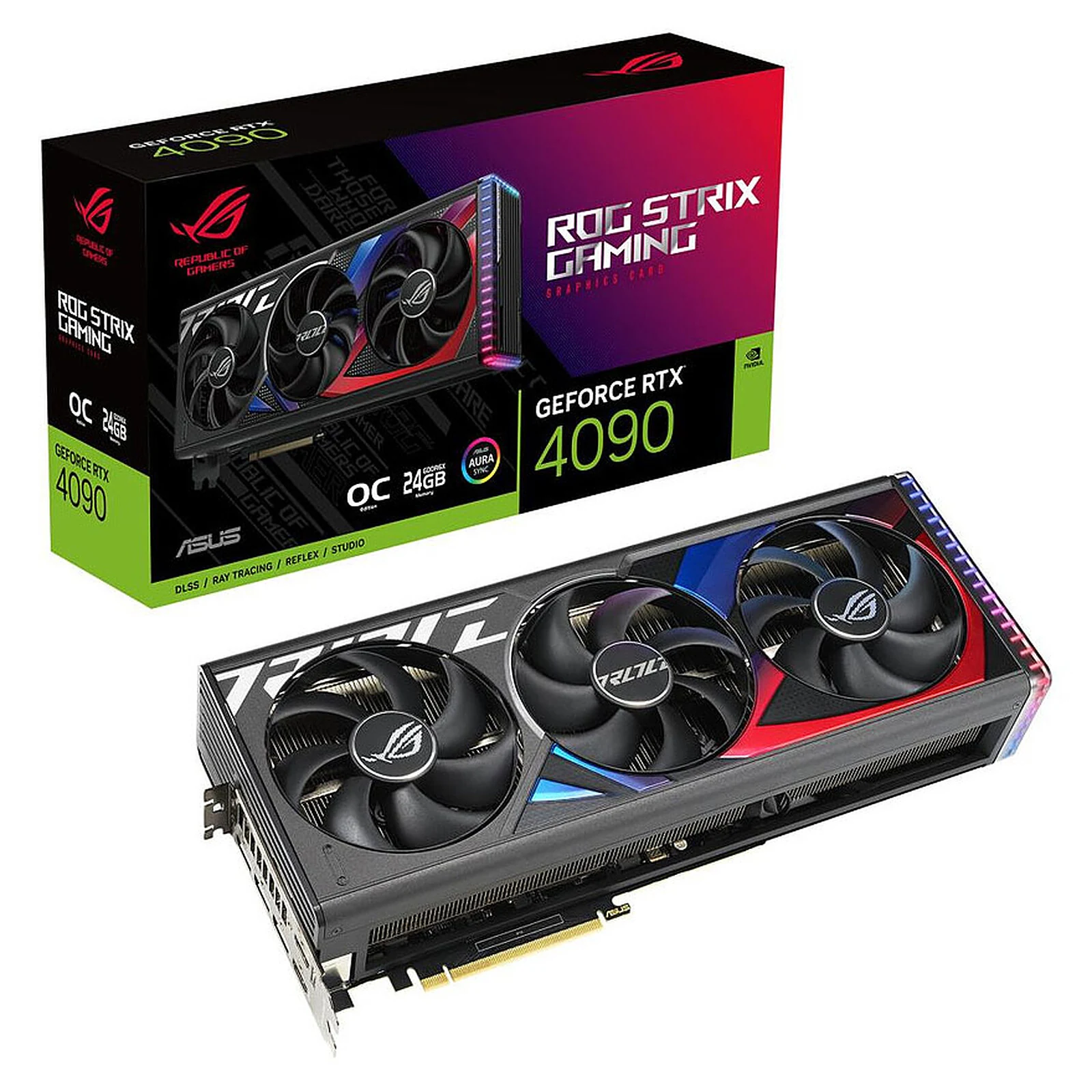 ASUS ROG Strix GeForce RTX 4090 OC — 24 Go GDDR6X