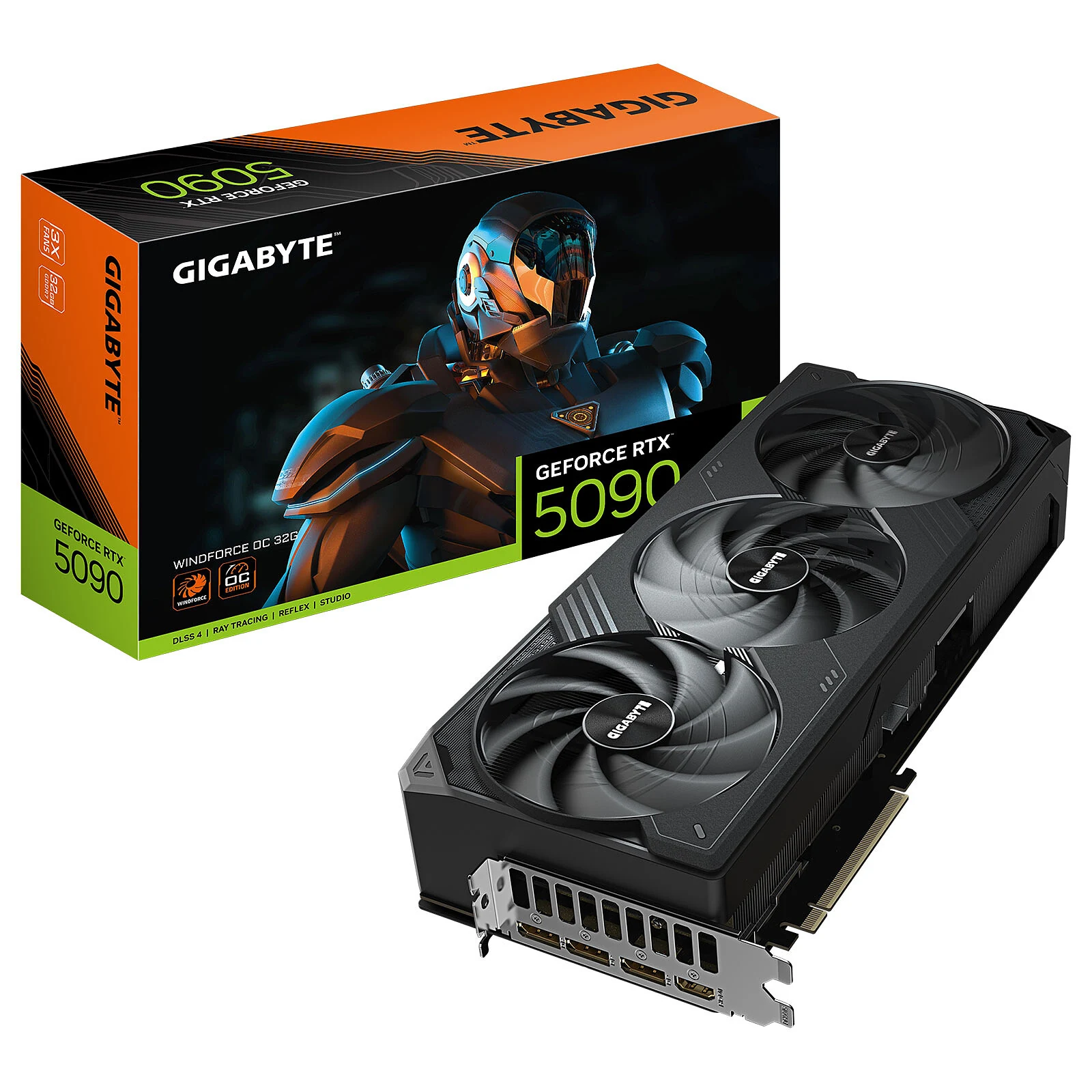 Gigabyte WINDFORCE GeForce RTX 5090 OC — 32 Go GDDR7